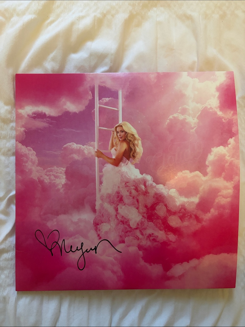 Cloud 9: Megan's Signature Pink SIGNED Vinyl